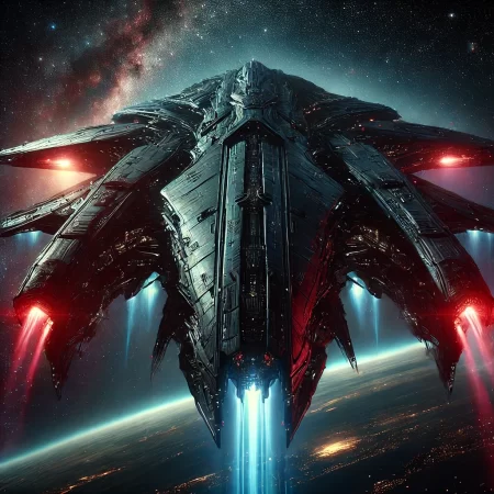 Kapitan Blaszak: Statek kosmiczny